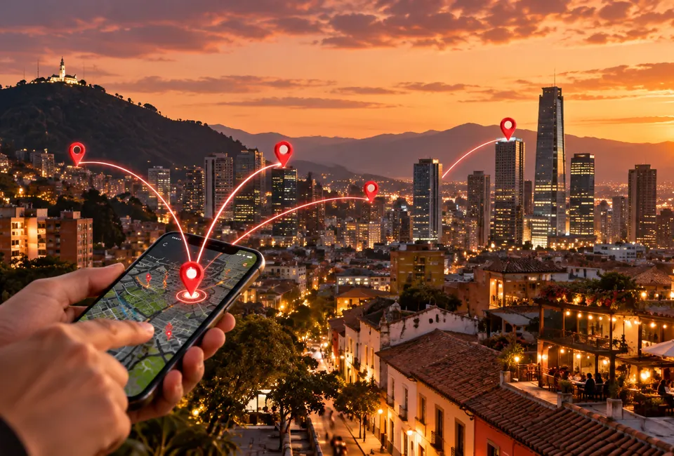 Vista inspirada en Bogotá, Colombia